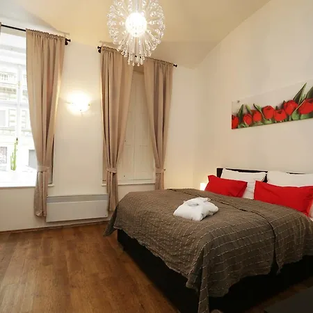 Greg Apartments Kampa Praha Pokoj fotografie